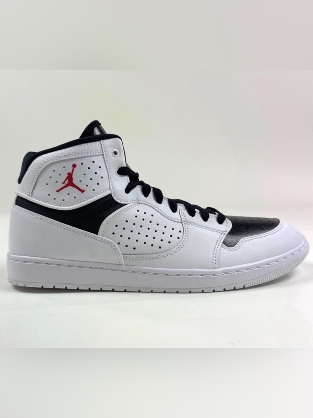 Nike Jordan Access White Black Mens 11 Shoes Sneakers Athletic Casual AR3762-101
